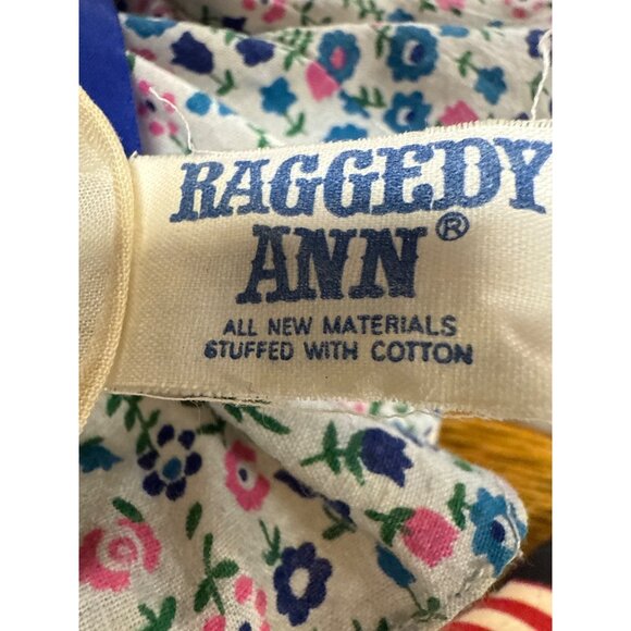Rare Vintage 1960's Original Knickerbocker Raggedy Ann Doll 16" Tall - Picture 3 of 8